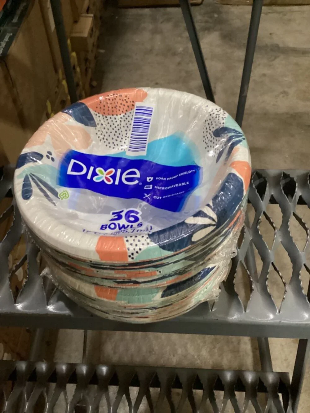 Dixie Small Paper Bowls, 10 Oz, 36 Count, Microwave-Safe, Soak-Proof
